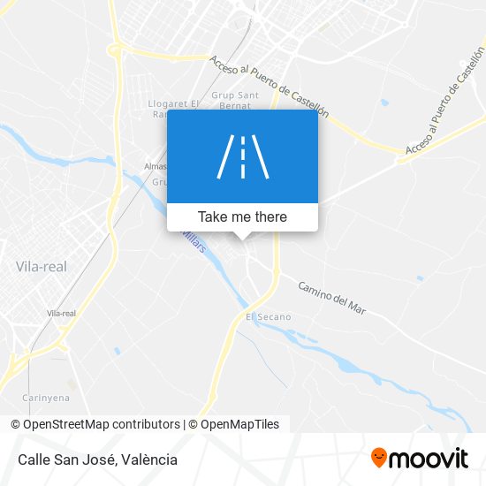 Calle San José map