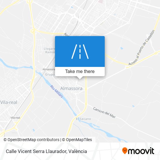 Calle Vicent Serra Llaurador map