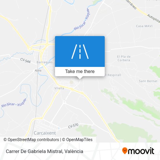 Carrer De Gabriela Mistral map