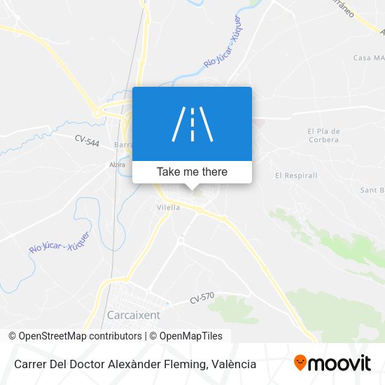 Carrer Del Doctor Alexànder Fleming map