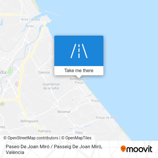 Paseo De Joan Miró / Passeig De Joan Miró map