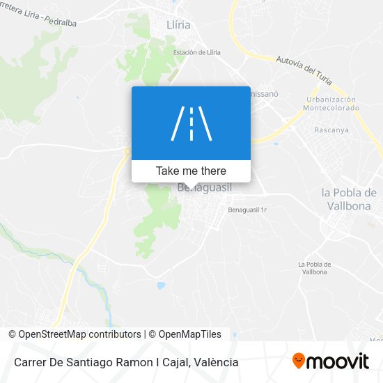 Carrer De Santiago Ramon I Cajal map