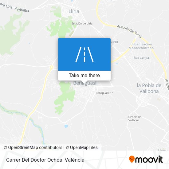 Carrer Del Doctor Ochoa map