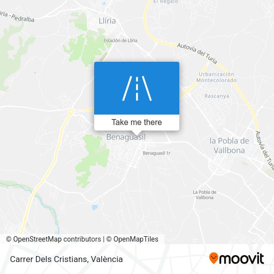 Carrer Dels Cristians map