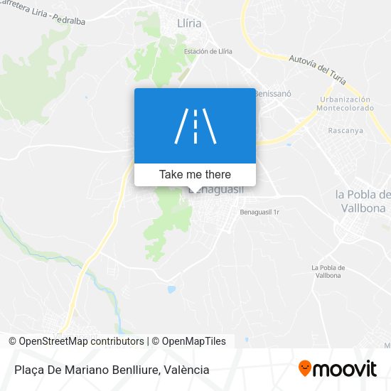 Plaça De Mariano Benlliure map