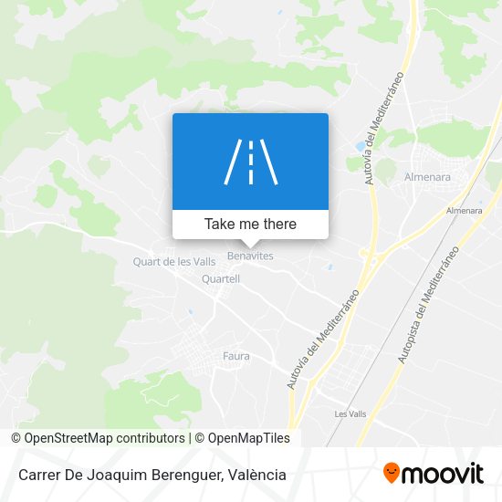 Carrer De Joaquim Berenguer map