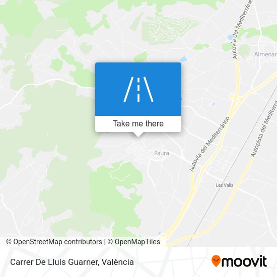 Carrer De Lluís Guarner map