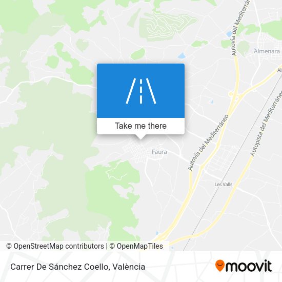 Carrer De Sánchez Coello map