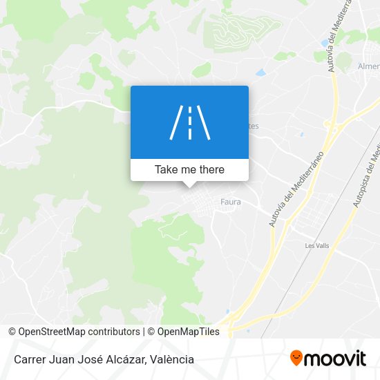 Carrer Juan José Alcázar map