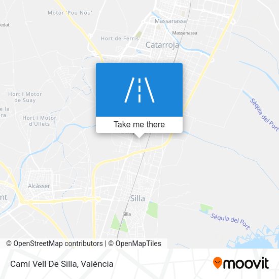 Camí Vell De Silla map