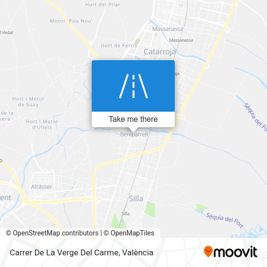Carrer De La Verge Del Carme map