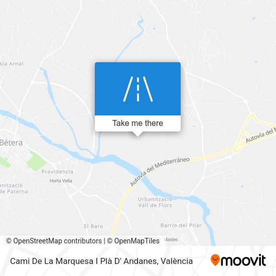 Cami De La Marquesa I Plà D' Andanes map