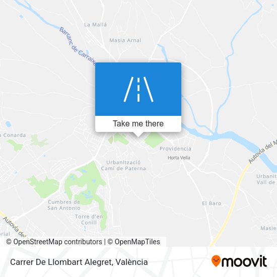 Carrer De Llombart Alegret map