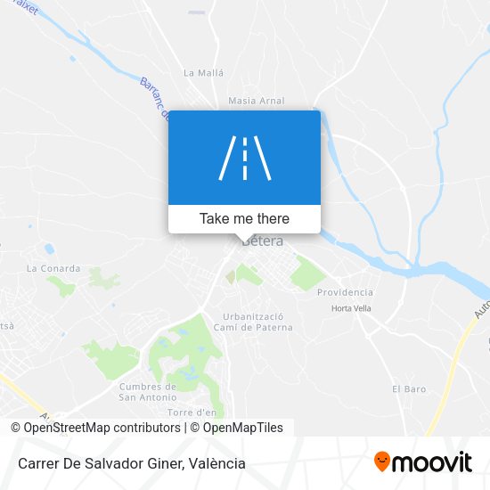 Carrer De Salvador Giner map
