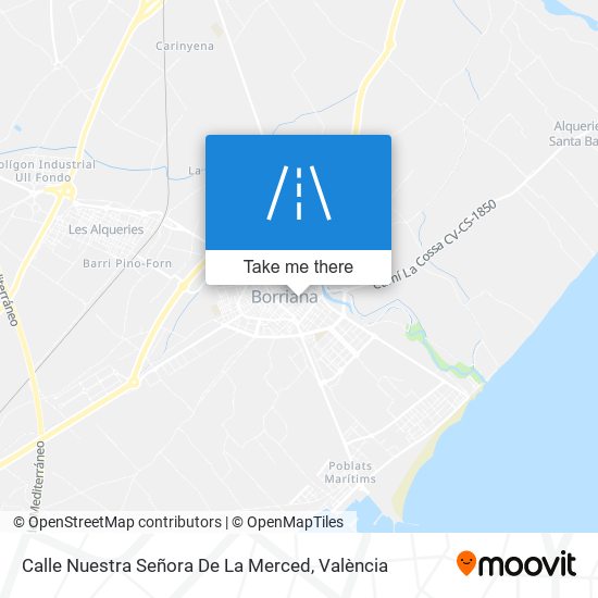 Calle Nuestra Señora De La Merced map