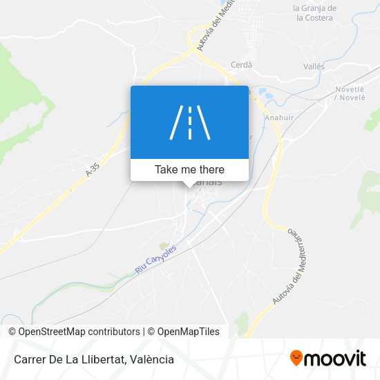 Carrer De La Llibertat map