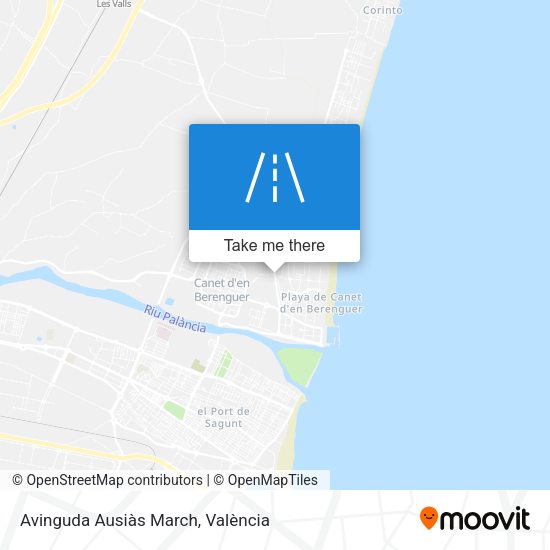Avinguda Ausiàs March map