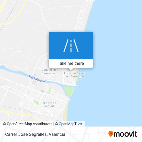 Carrer José Segrelles map
