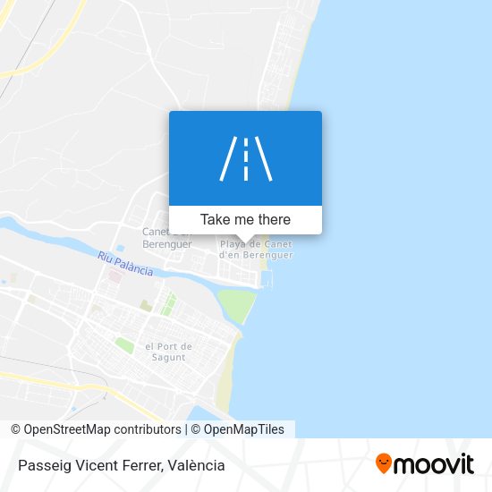 Passeig Vicent Ferrer map