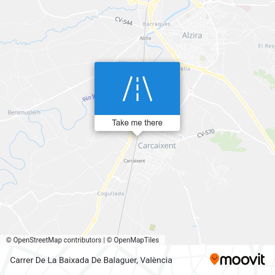 Carrer De La Baixada De Balaguer map