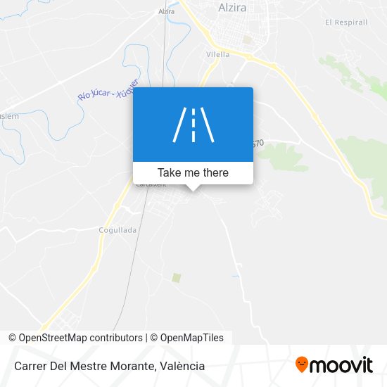 Carrer Del Mestre Morante map