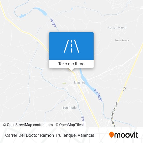 Carrer Del Doctor Ramón Trullenque map