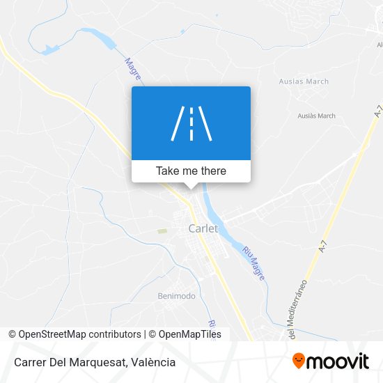 Carrer Del Marquesat map