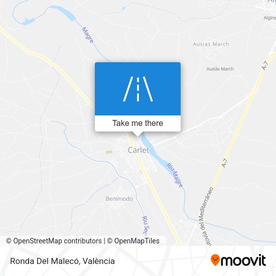 Ronda Del Malecó map