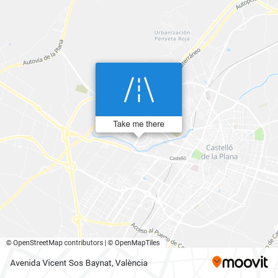 Avenida Vicent Sos Baynat map