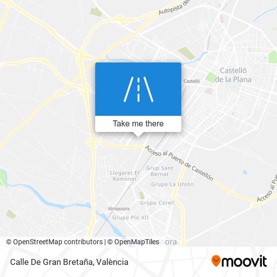 Calle De Gran Bretaña map