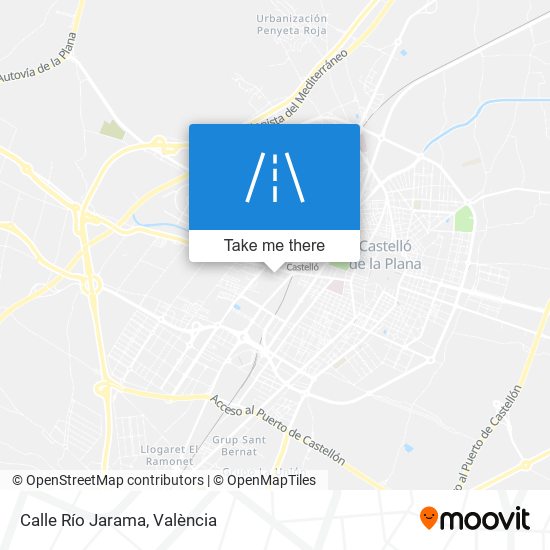 Calle Río Jarama map