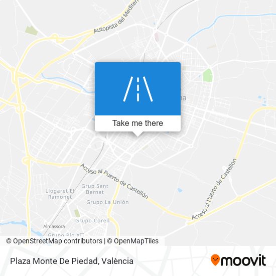 Plaza Monte De Piedad map