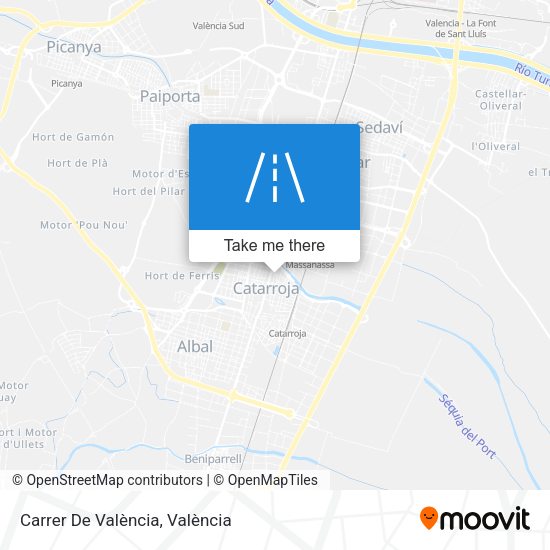 Carrer De València map