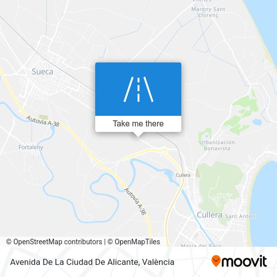 Avenida De La Ciudad De Alicante map