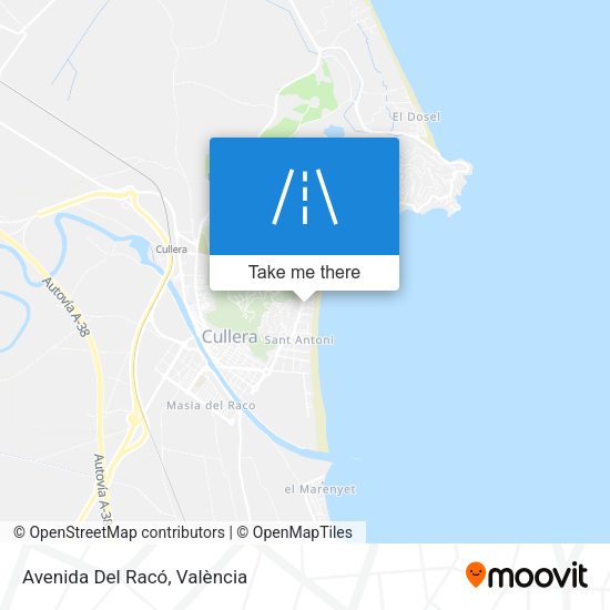 Avenida Del Racó map