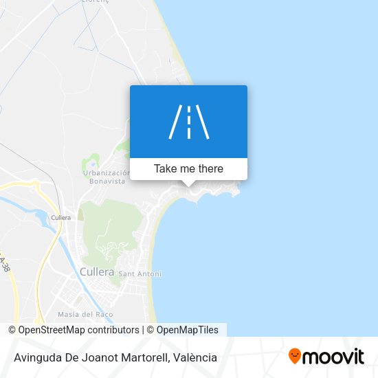 Avinguda De Joanot Martorell map