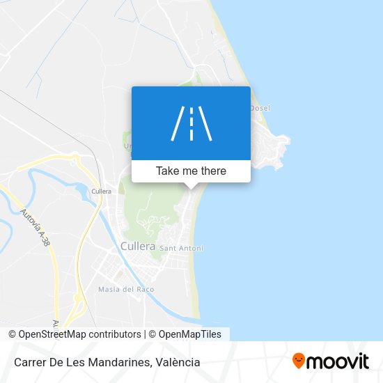 Carrer De Les Mandarines map