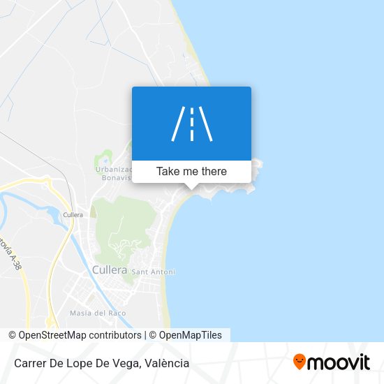 Carrer De Lope De Vega map