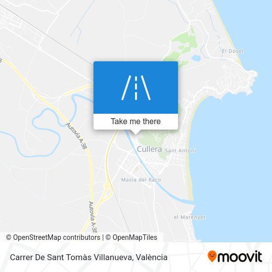 Carrer De Sant Tomàs Villanueva map
