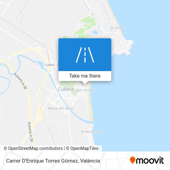 Carrer D'Enrique Torres Gómez map