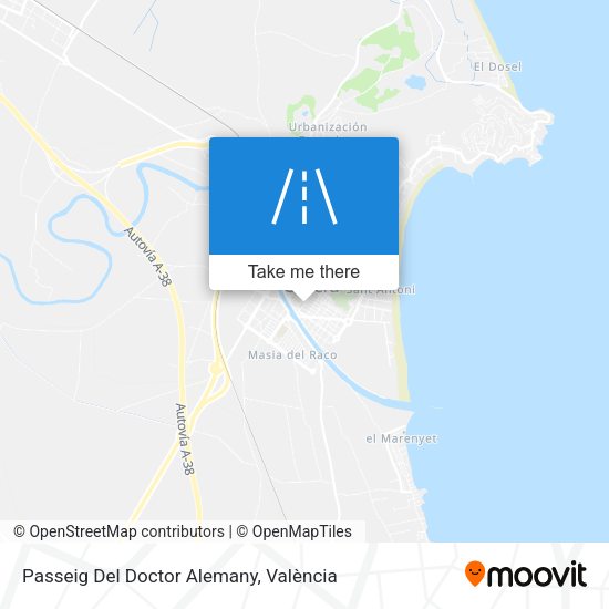 Passeig Del Doctor Alemany map