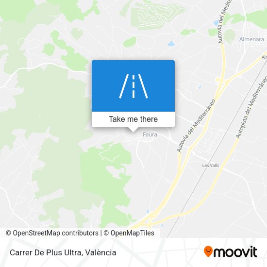Carrer De Plus Ultra map