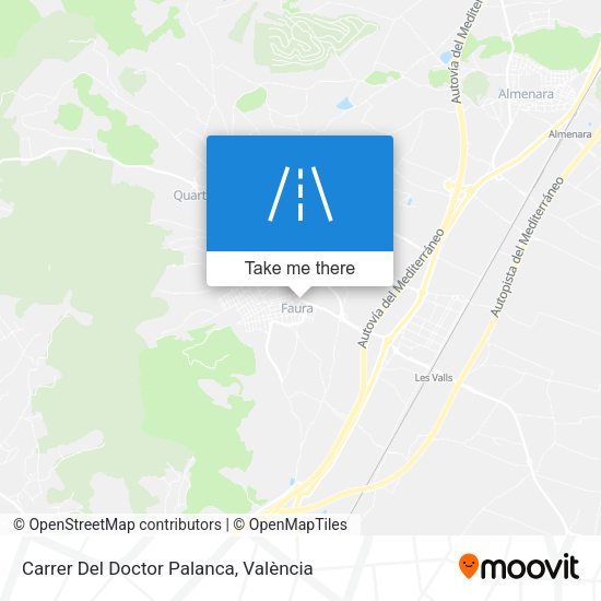 Carrer Del Doctor Palanca map