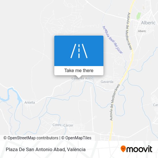 Plaza De San Antonio Abad map