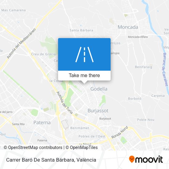 Carrer Baró De Santa Bárbara map