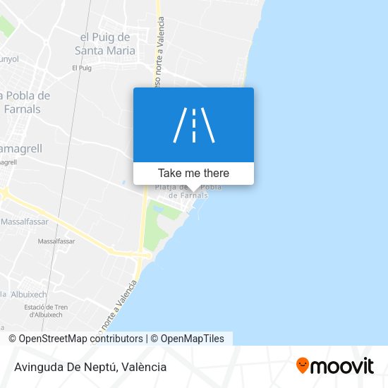 Avinguda De Neptú map