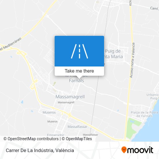 Carrer De La Indústria map
