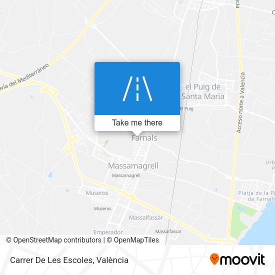 Carrer De Les Escoles map