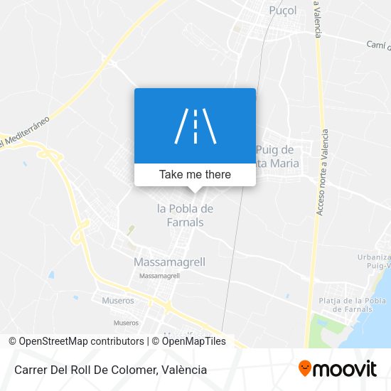 Carrer Del Roll De Colomer map