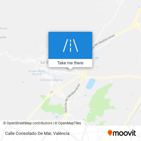 Calle Consolado De Mar map